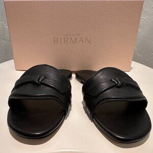 ALEXANDRE BIRMAN  Padded Clarita Leather Slide